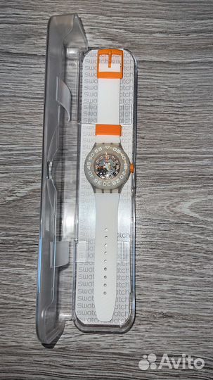 Часы Swatch Clownfish suuw100 оригинал