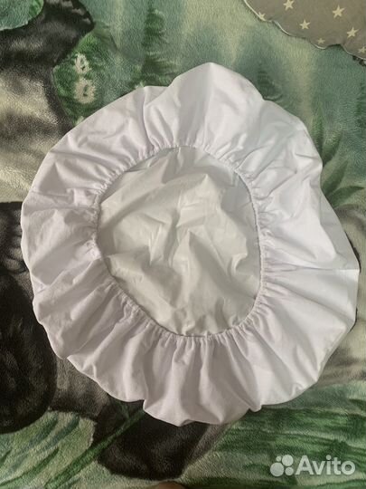 Наматрасник непромокаемый на круглую кроватку