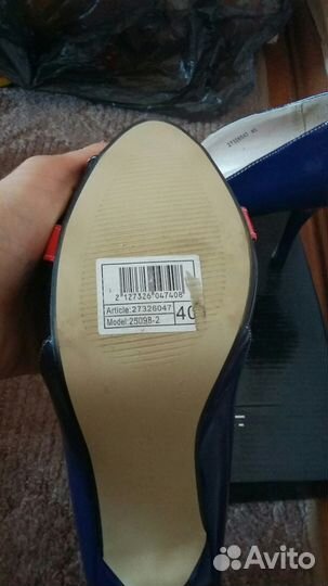 Туфли новые