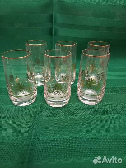 Рюмки ссср. Чешское стекло
