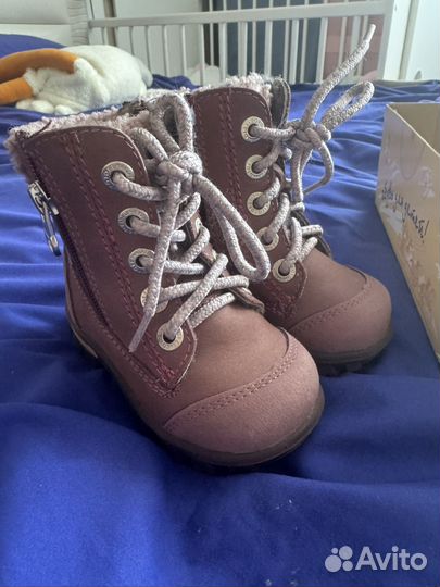 Ботиночки зимние 21й размер, в идеальном состоянии