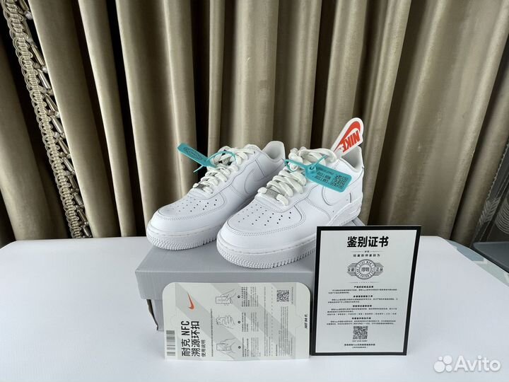 Кроссовки nike air force 1 triple white