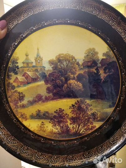 Картина круглая диаметр30 см