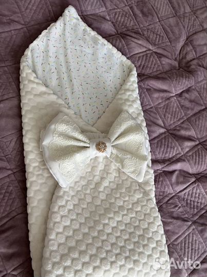 Бант для конверта на выписку