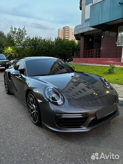 Porsche 911 Turbo S 3.8 AMT, 2016, 39 800 км