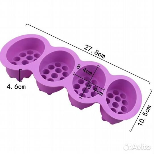 Силиконовая форма для мыла