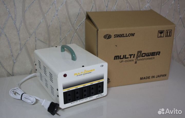 Трансформатор мультивольтажный 220/100 В и обратно