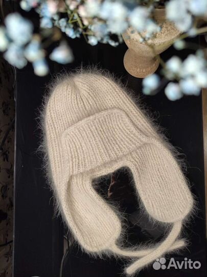 Шапка ушанка женская