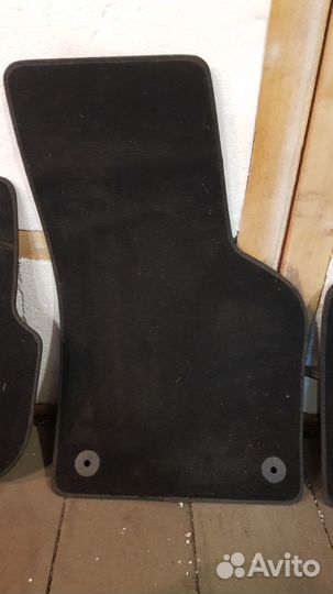 Комплект ворсовых ковриков (4шт) салона для VW