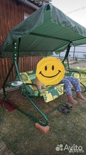 Качели садовые Люкс с588