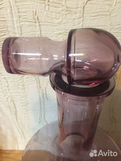 Ваза д/фруктов,штофы,графины СССР Чехия