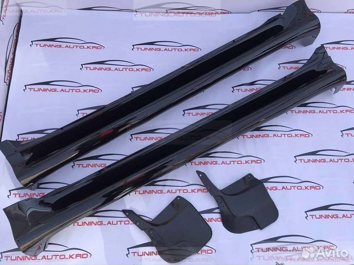 Подножки (пороги) Toyota LC Prado 150 L0360