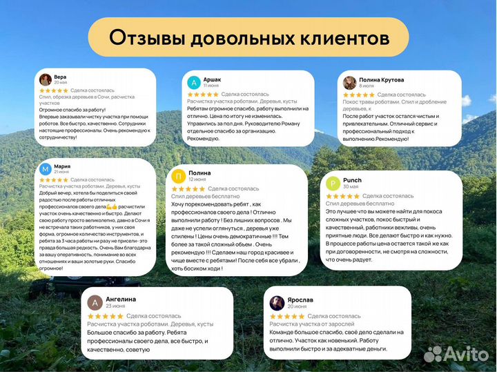 Расчистка участка