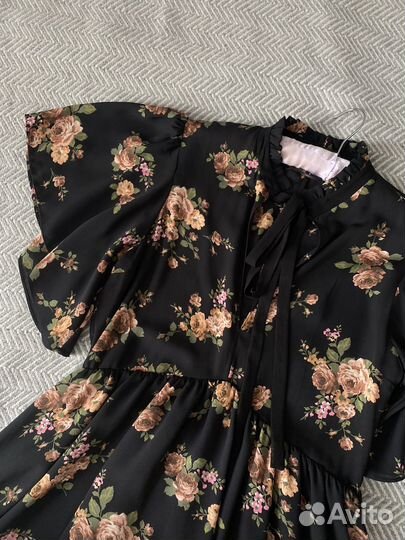 Платье zara черное