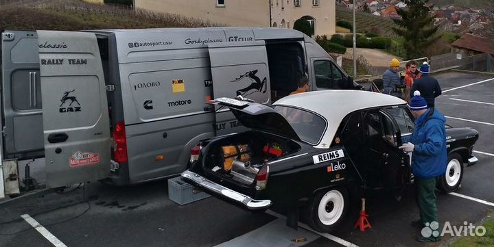 Декаль 1/43 - Газель - техничка Rallye Monte-Carlo