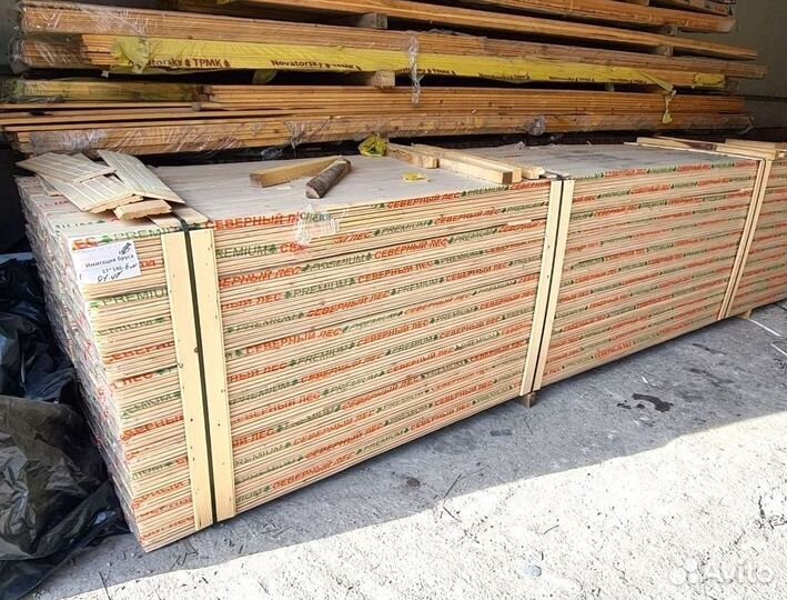 Площадка для лестниц из лиственницы 40 x 1200 x 20