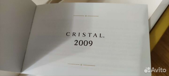 Коробка от шампанского 2009 Louis Roederer Cristal