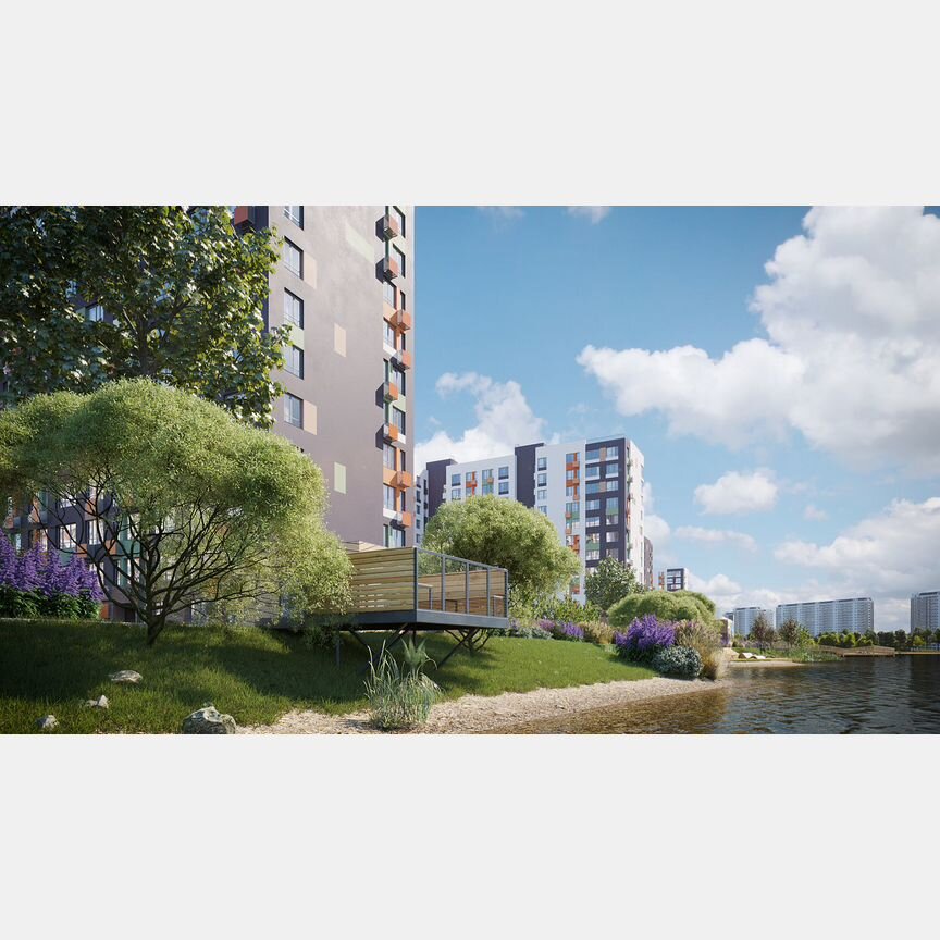 1-к. квартира, 41,4 м², 7/17 эт.