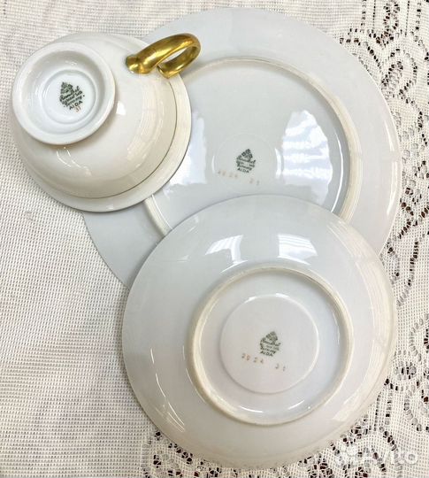 Чайное трио Rosenthal чайная тройка