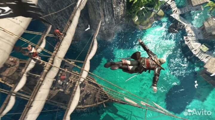 Assassin’s Creed 4 (IV) Черный флаг (PS4) Б/У