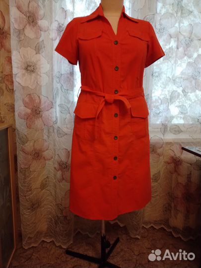 Платье-сафари