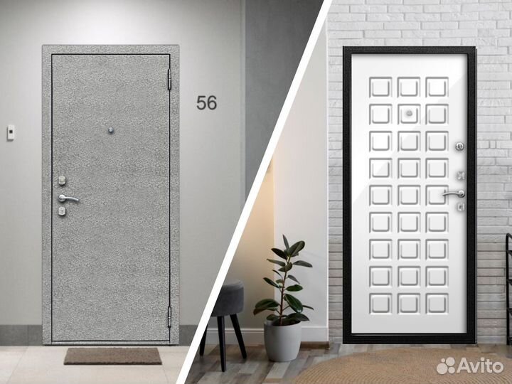 Двери входные металлические. Рассрочка без банка