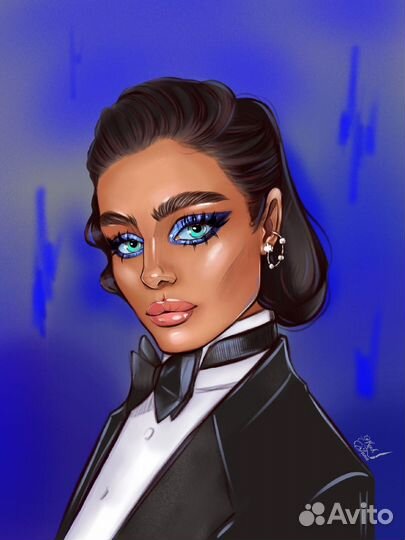 Портреты, интерьерные картины на заказ