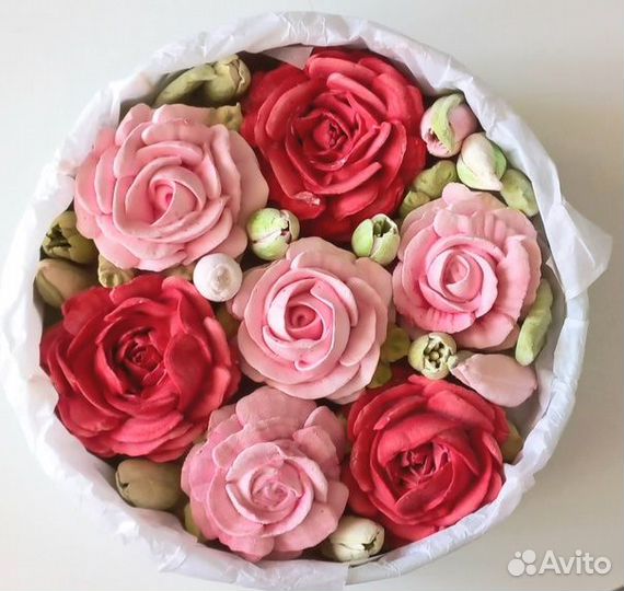 Мастер класс по зефирным цветам