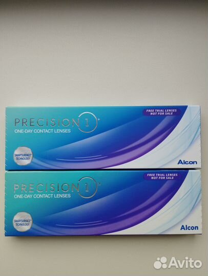 Контактные линзы однодневные. Alcon