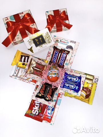 Коробка Сюрприз из конфет Упаковка