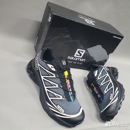 Кроссовки salomon xt6 Black размеры от 41 до 45