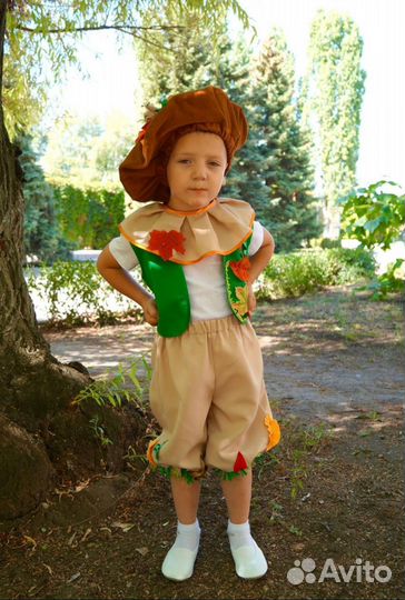 Костюм гриба на мальчика