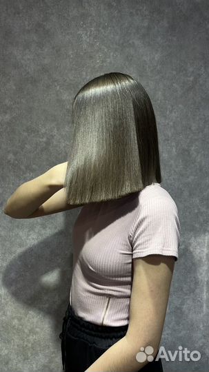 Кератиновое выпрямление волос ботокс волос