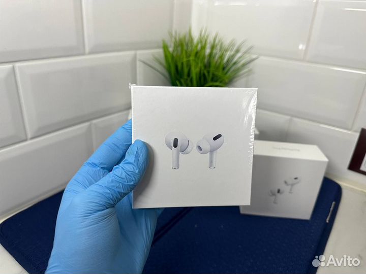 AirPods Pro с шумоподавлением (Lux качество )