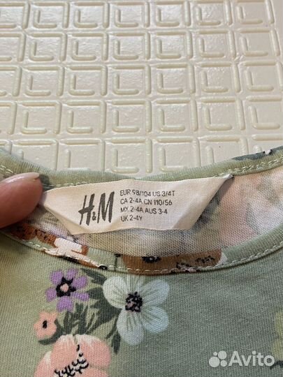 Платье для девочки H&M, 98-104