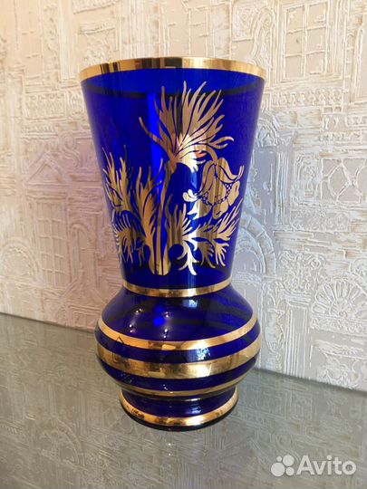 Набор богемское стекло СССР