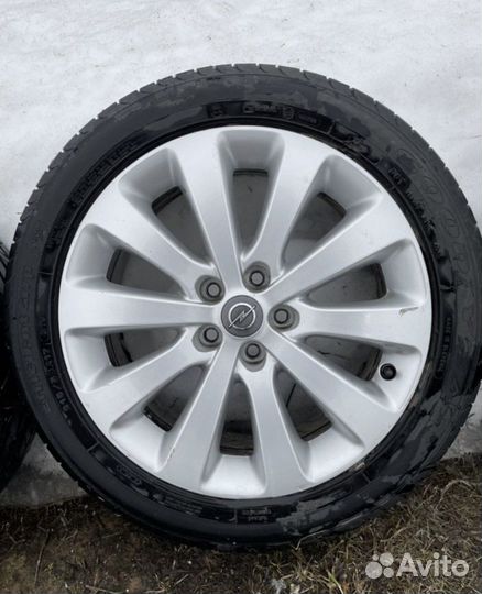 Колеса r17 летние opel