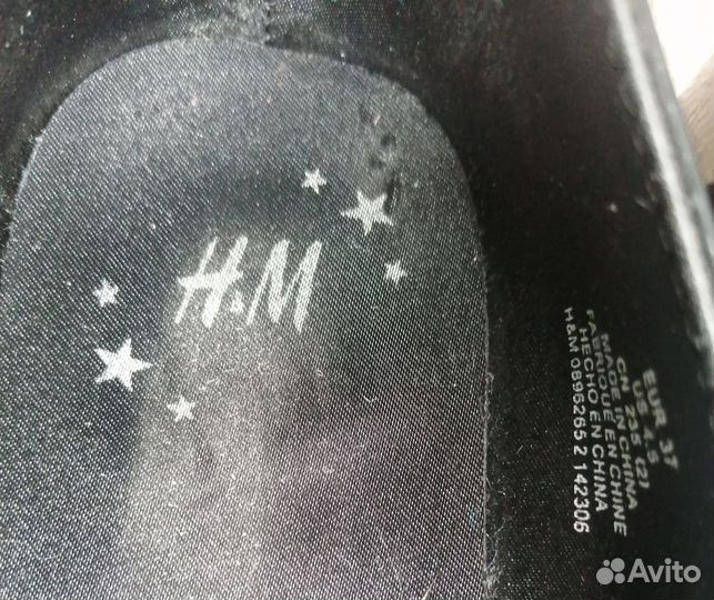 Лаковые туфли H&M, размер 35