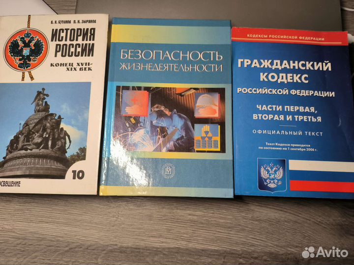 История России 10 класс, обж, гражданский кодекс