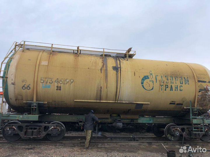 Жд цистерны без колесных пар. 86,5 кубов