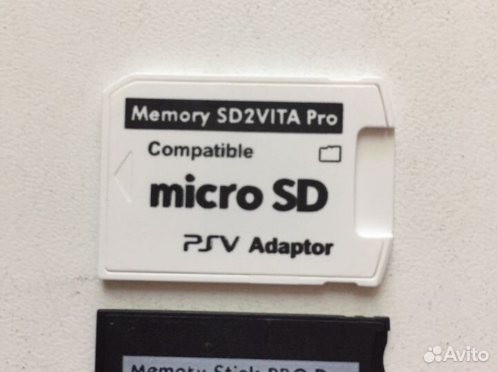 Адаптер для карты памяти sd2vita sd2psp
