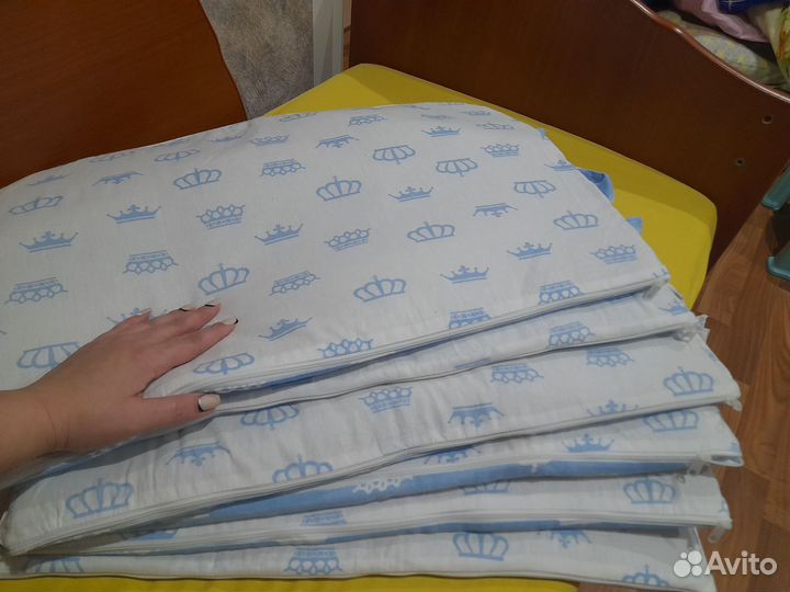 Бортики в детскую кроватку