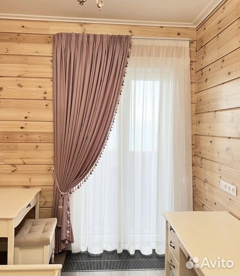 Пошив штор на заказ для дома