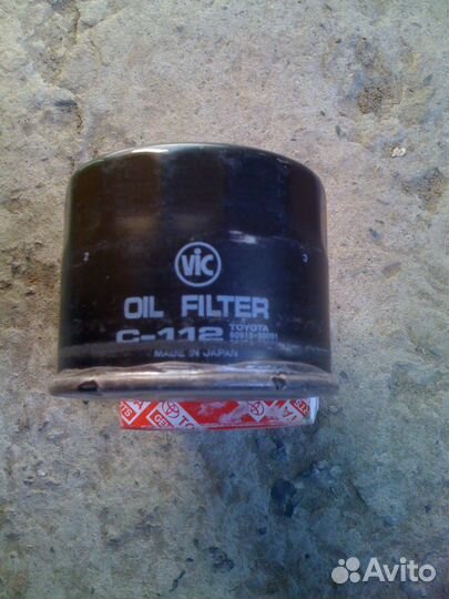 Фильтр масляный на дизельный двигатель toyota