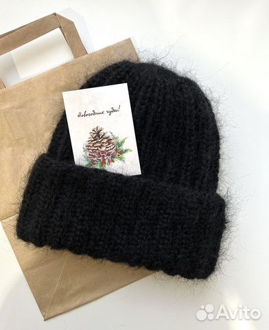 Шапка мохеровая