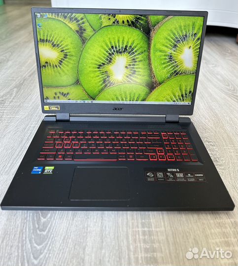 Игровой Acer 17.3 i5-12500H/RTX3050/16/256