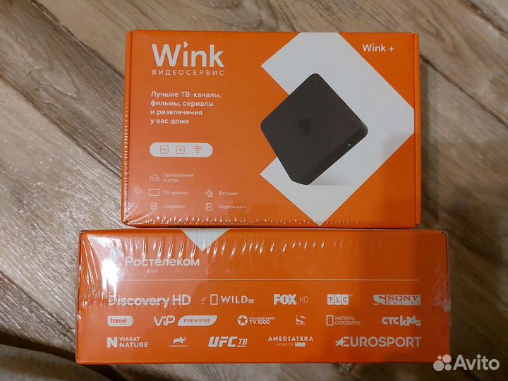 Wink+4К (2500каналов) Пульт голосовой