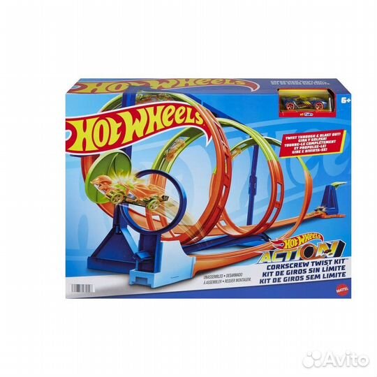 Набор игровой Hot Wheels Набор для закручивания HM