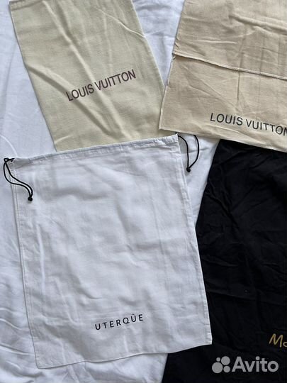 Пыльники чехлы для обуви и сумок massimo dutti LV