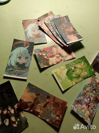 Стикеры K-pop и Genshin impact. На Самоклейке